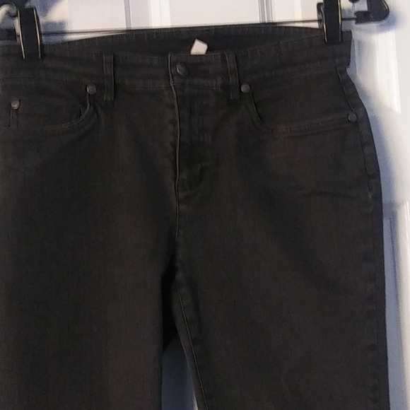 Eileen Fisher Denim - 💕3X'S HOST PICK EILEEN FISHER JEANS, BLACK,STRAIGHT LEG ,S-2